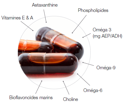 Huile de Krill NKO Licaps, la meilleure forme et la meilleure marque d'huile de krill